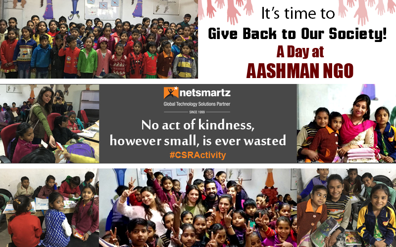 CSR Activities- Charity Drive in Collaboration with Aashman NGO
